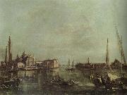 Francesco Guardi St.Mark-s Basin with San Giorgio Maggiore and the Giudecca oil